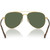 Vogue VO4290S Gold Dark Green Polarised Inner Frame