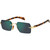 David Beckham DB 7109/S Gold Havana Green Mirror Angle