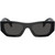 Prada PRA01SF Black Dark Grey Front