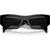 Prada PRA01SF Black Dark Grey Front Folded