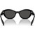 Prada PRA02SF Black Dark Grey Inner Frame