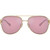 Miu Miu MU52ZS Pale Gold Dark Pink Front