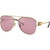 Miu Miu MU52ZS Pale Gold Dark Pink Angle