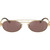 Miu Miu MU54ZS Pale Gold Brown Mirror Front