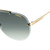 Carrera 1052/S Gold Crystal Green Lens