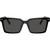 Miu Miu MU13ZS Black Dark Grey Front