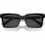 Miu Miu MU13ZS Black Dark Grey Front Folded