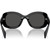 Prada PRA13S Black Dark Grey Inner Frame