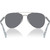 Prada PRA58S Silver Dark Grey Flash Silver Inner Frame
