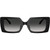 Coach HC8409U Black Grey Gradient Front