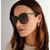 Gucci GG0022S Black Grey Lifestyle