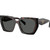 Prada PR15WSF Root Black Dark Grey Angle