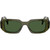 Prada PR17WSF Transparent Bottle Dark Green Front