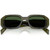 Prada PR17WSF Transparent Bottle Dark Green Front Folded