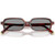 Miu Miu MU11ZS Mahogany Havana Grey Front Folded