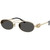 Miu Miu MU54ZS Pale Gold Dark Grey Angle