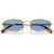 Miu Miu MUA52S Pale Gold Light Blue Front Folded