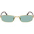 Prada PRB54S Gold Petrol Green Front