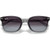 Ray-Ban RB4461D Transparent Grey Grey Gradient Front Folded