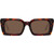 Linda Farrow Nieve Dark Tort Brown Front