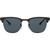 Ray-Ban Clubmaster Metal RB3716 Matte Black Blue Front
