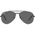 Ray-Ban New Aviator RB3625 Black Dark Grey Front