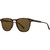 Garrett Leight Brooks Spotted Brown Shell Coffee Polarised Angle