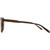 Garrett Leight Brooks Spotted Brown Shell Coffee Polarised Temple