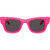 Ray-Ban Wayfarer Puffer RB4940 Fuchsia Ultra Black Front