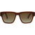 Bask Eyewear Zac Rust Brown Gradient Polarised Front