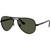 Ray-Ban Aviator Max RB3925 Black Green Glass Angle