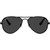 Ray-Ban Aviator Max RB3825 Black Black Polarised Glass Front