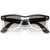 Ray-Ban Wayfarer RB2240 Black on Transparent Grey Gradient Front Folded
