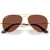 Ray-Ban Aviator Classic RB3025 Arista Red Glass Front Folded