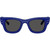 Ray-Ban Wayfarer Puffer RB4940B Blue Strass Dark Grey Front