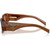 Prada PR09ZS Transparent Dark Brown Brown Temple