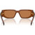 Prada PR09ZS Transparent Dark Brown Brown Inner Frame