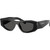 Prada PRB19S Black Dark Grey Angle