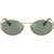 Miu Miu MU52YS Gold Green Silver Mirror Front