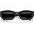 Miu Miu MUB04SF Black Dark Grey Front