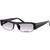 Miu Miu MUB07S Black Grey Clear Gradient Angle