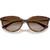 Vogue Eyewear VO5672S Dark Havana Brown Gradient Front Folded