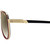 Carrera Glory Black Gold Brown Gradient Temple