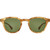 Garrett Leight Evan Agave Tortoise Semi-Flat Green Front Garrett Leight Evan Agave Tortoise Semi-Flat Green Front
