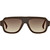 AM Eyewear Tulloh African Brown Brown Gradient Front