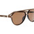 Jacquemus Pastro Matte Metallic Brown Brown Angle