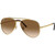 Ray-Ban New Aviator RB3625 Gold Brown Gradient Glass Angle