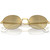Ray-Ban RB3929 Arista Gold Mirror Gradient Front Folded
