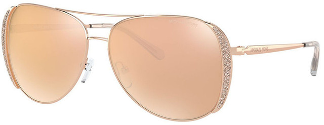 Chelsea Glam MK1082 - Rose Gold/Rose Gold Flash Mirror Lenses