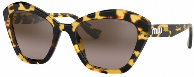 Miu Miu 05US - Light Havana/Brown Gradient Mirror Lenses